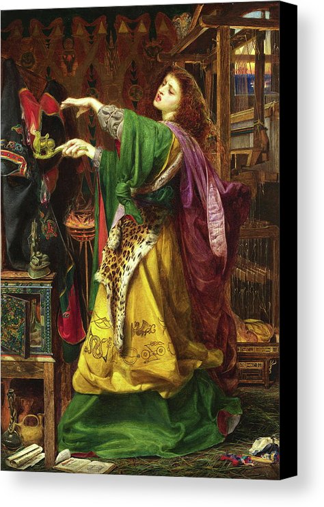 474x740 Morgan Le Fay Canvas Print Canvas Art By Frederick Sandys - Morgan Le Fay Painting