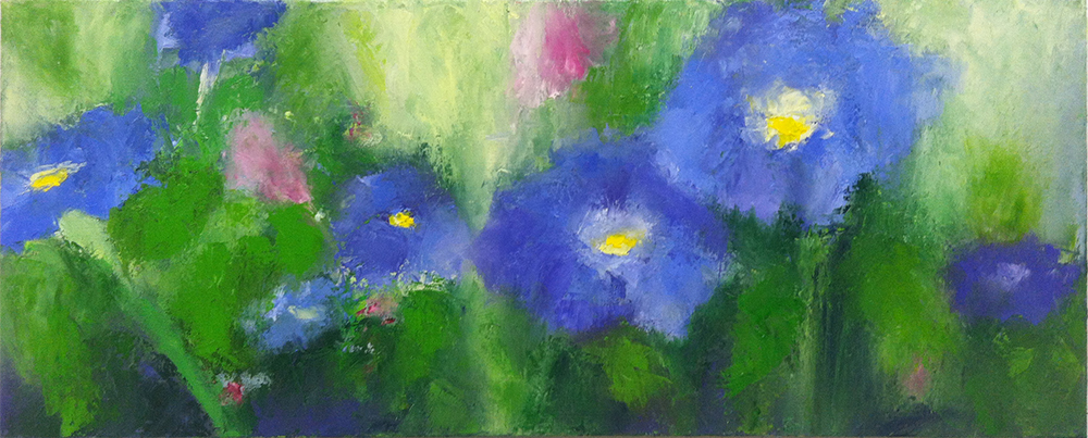 1000x403 Morning Glory Oil Painting (Sold) - Morning Glory Painting