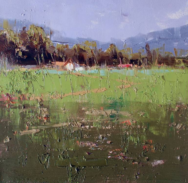 770x750 Saatchi Art Early Morning Light Painting By Mostafa Keyhani - Morning Light Painting