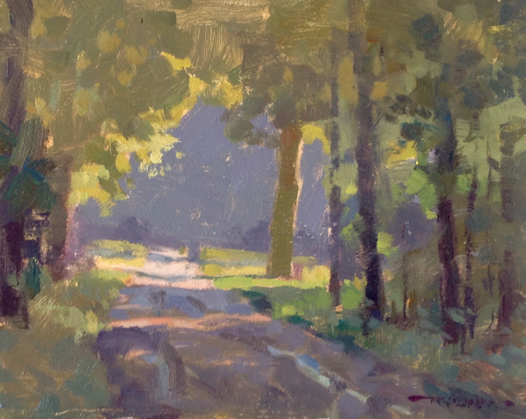 2193x1750 Troy Kilgore Morning Light Painted - Morning Light Painting