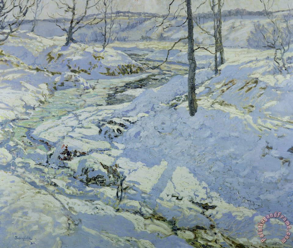 960x810 Walter Elmer Schofield Morning Light Painting - Morning Light Painting