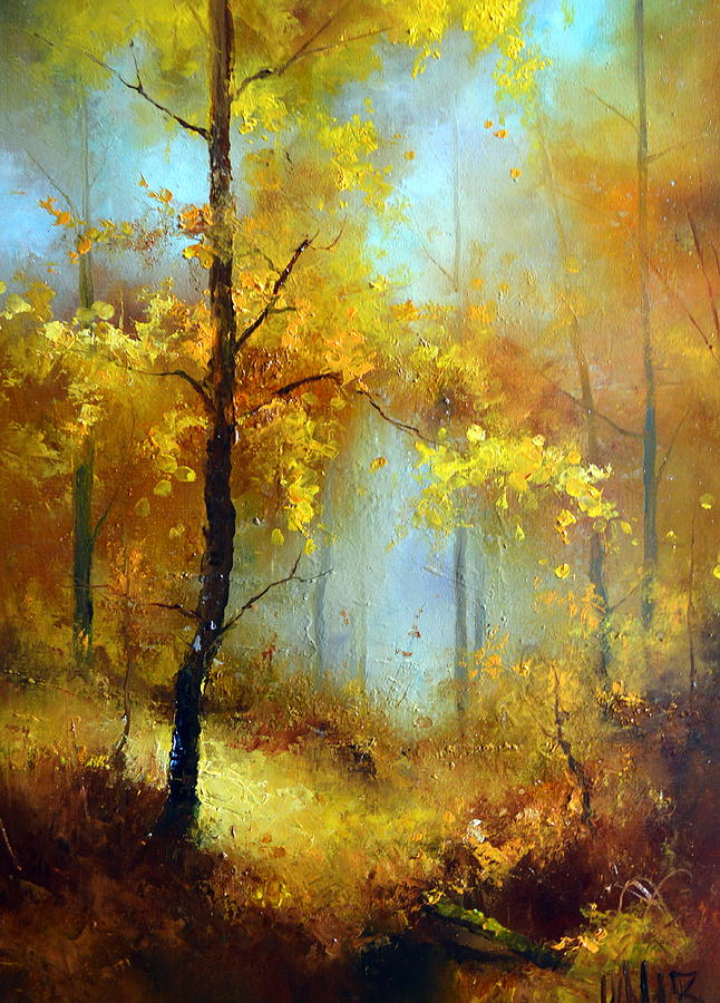 646x900 Golden Morning Painting By Igor Medvedev - Morning Painting