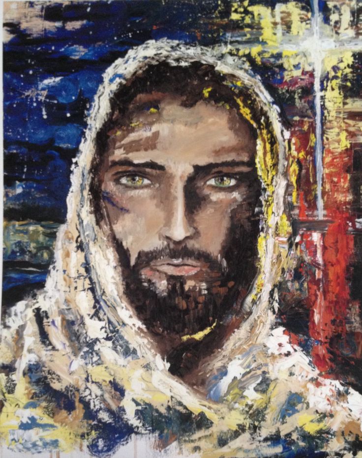 736x931 Jesus - Morning Star Painting