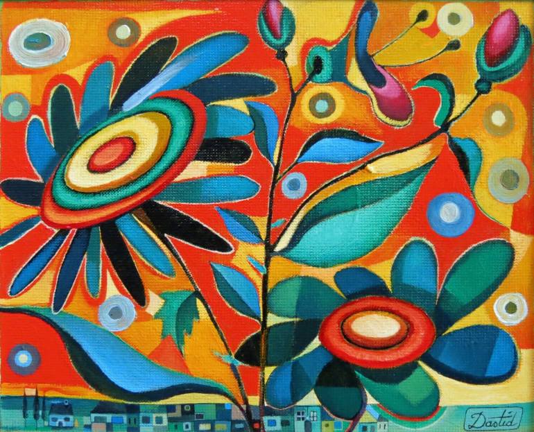 770x623 Saatchi Art Morning Star Painting By Dastid Miluka - Morning Star Painting