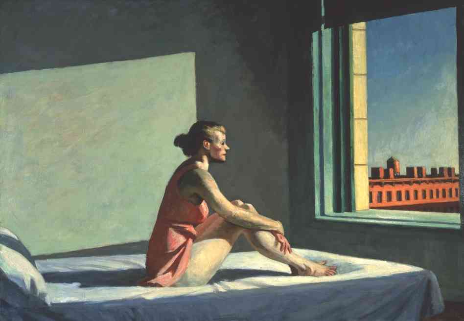 948x657 Morning Sun, 1952 By Edward Hopper - Morning Sun Painting