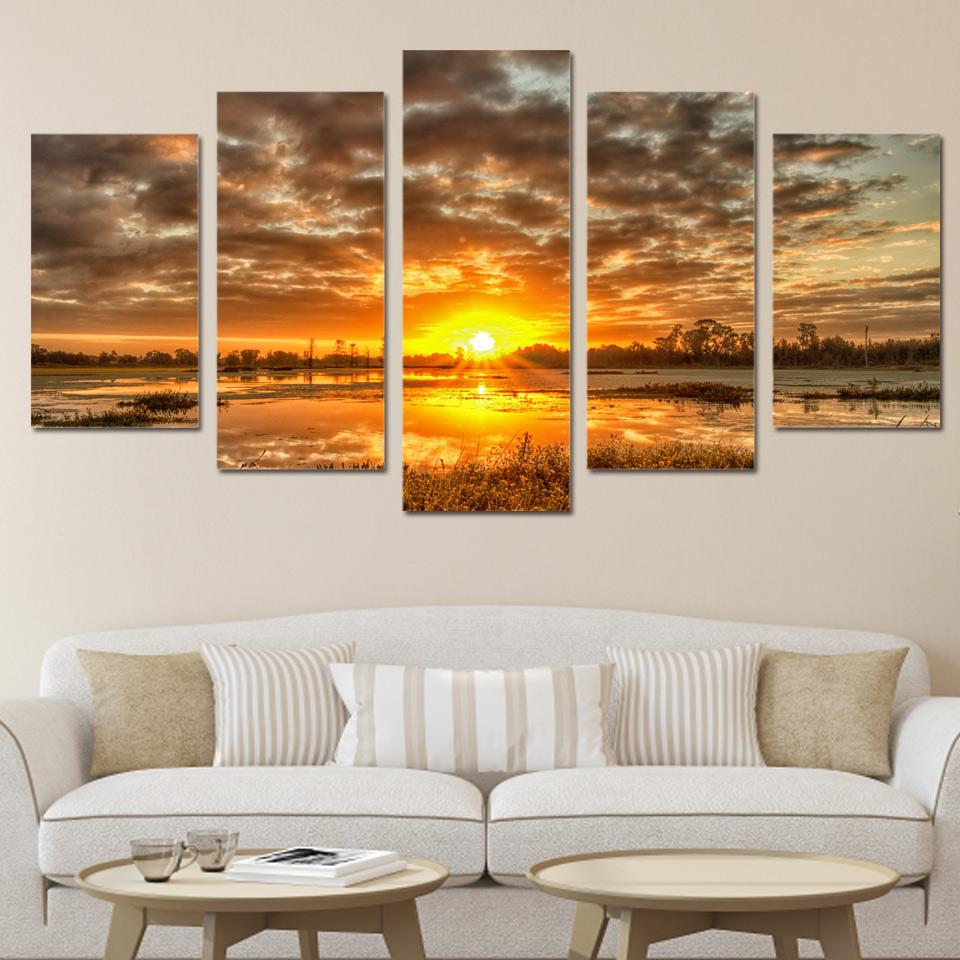 Morning Sun Painting at PaintingValley.com | Explore collection of ...