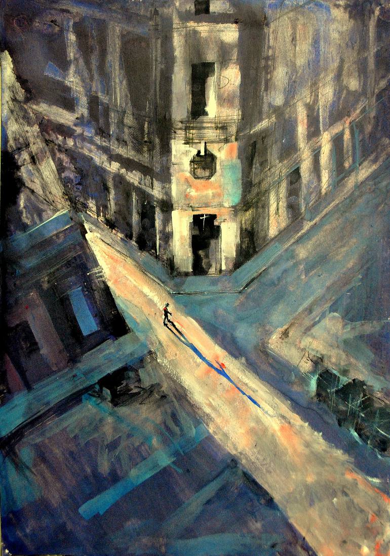 770x1097 Saatchi Art Morning Sun Painting By Hari Mitrushi - Morning Sun Painting