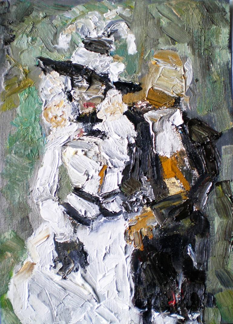 770x1070 Saatchi Art After Gainsborough (Morning Walk) Painting By - Morning Walk Painting