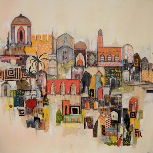 500x499 Pin By Mark Burdon On Moroccan Art Morning News - Moroccan Painting