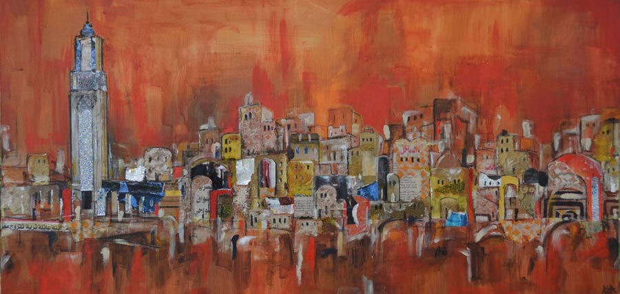 900x427 Bringing Contemporary Moroccan Art To London Middle East Monitor - Moroccan Painting