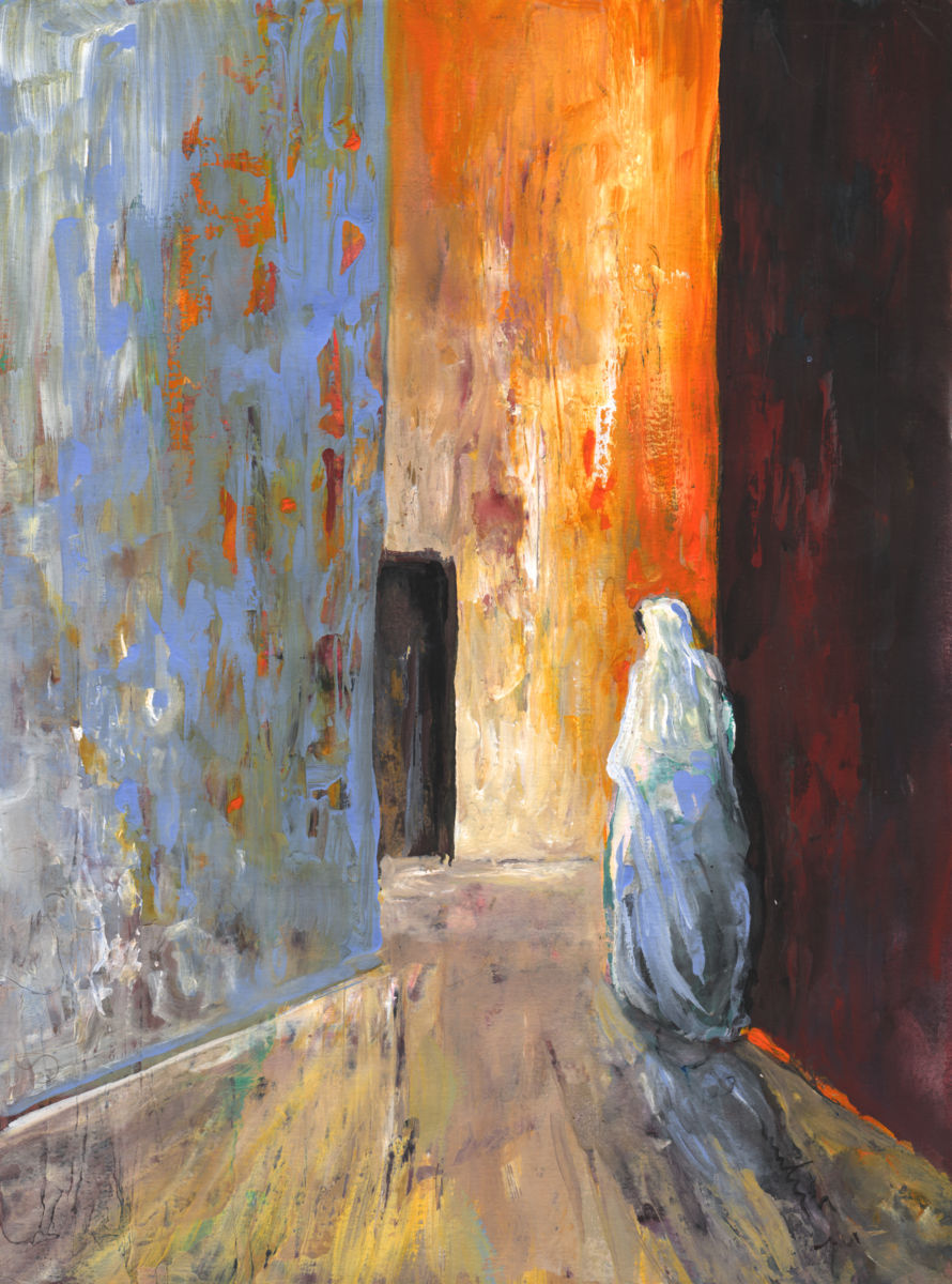 890x1200 Moroccan Woman 02 (Miki De Goodaboom) - Moroccan Style Painting