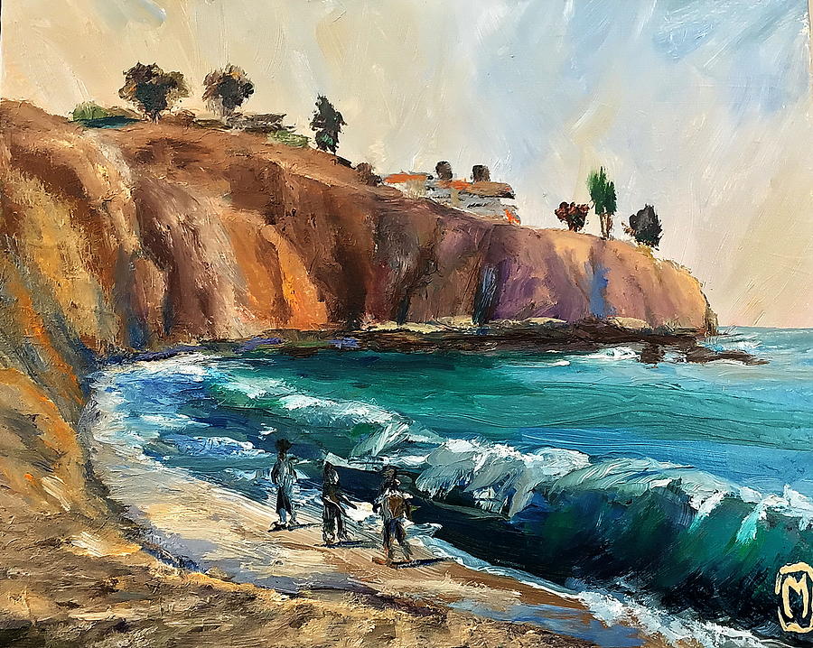 900x718 Morro Bay, Laguna Painting By Marilyn Froggatt - Morro Bay Painting
