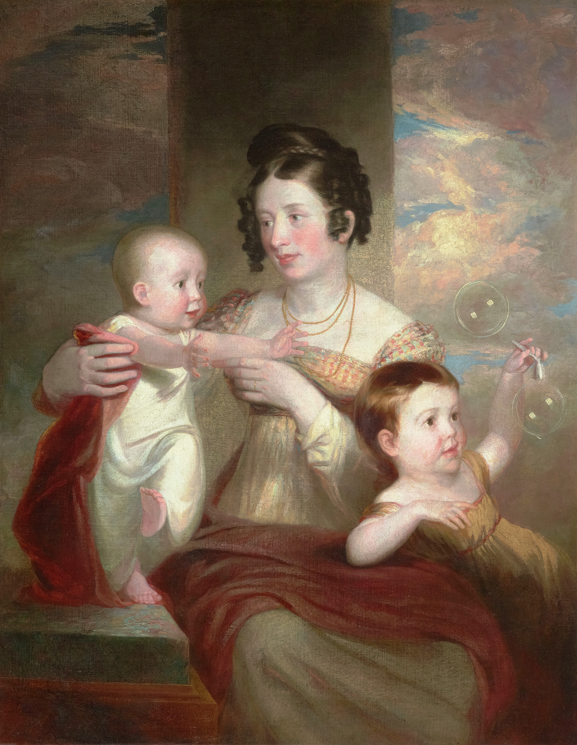 1859x2400 Portrait Of Mrs. Morse And Two Children High Museum Of Art - Morse Painting