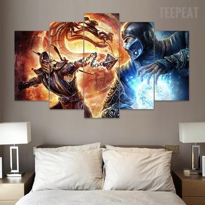 Mortal Kombat Painting at PaintingValley.com | Explore collection of ...