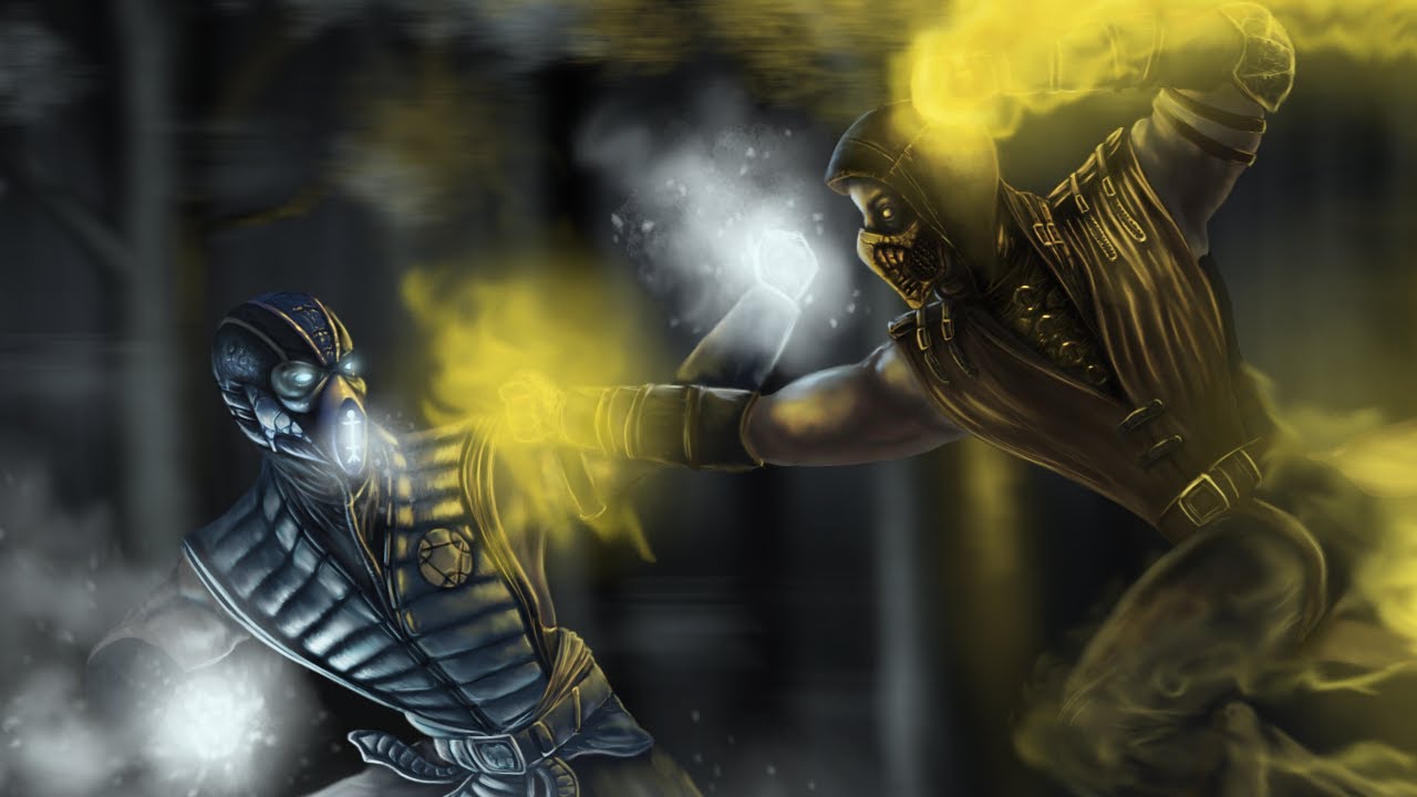 1280x720 Mortal Kombat X - Mortal Kombat Painting