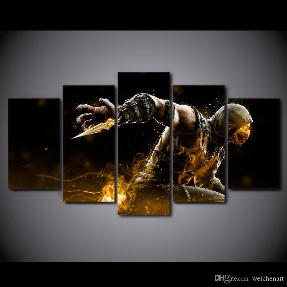 Mortal Kombat Painting at PaintingValley.com | Explore collection of ...