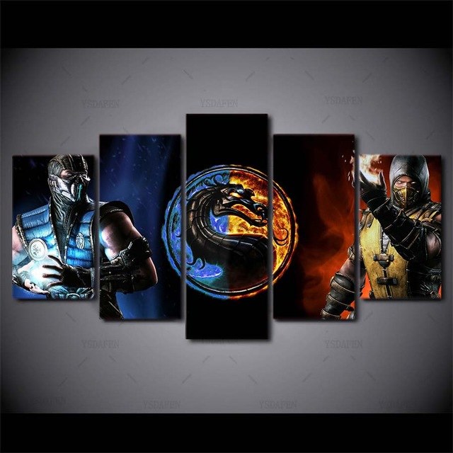 Mortal Kombat Painting At PaintingValley.com | Explore Collection Of ...