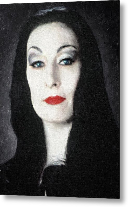 Morticia Addams Painting at PaintingValley.com | Explore collection of ...