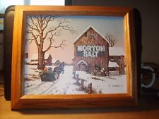 225x169 Oil Americana Multi Color Art Paintings Ebay - Morton Salt Painting
