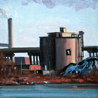 320x320 Postcards From Detroit Morton Salt, Sold - Morton Salt Painting