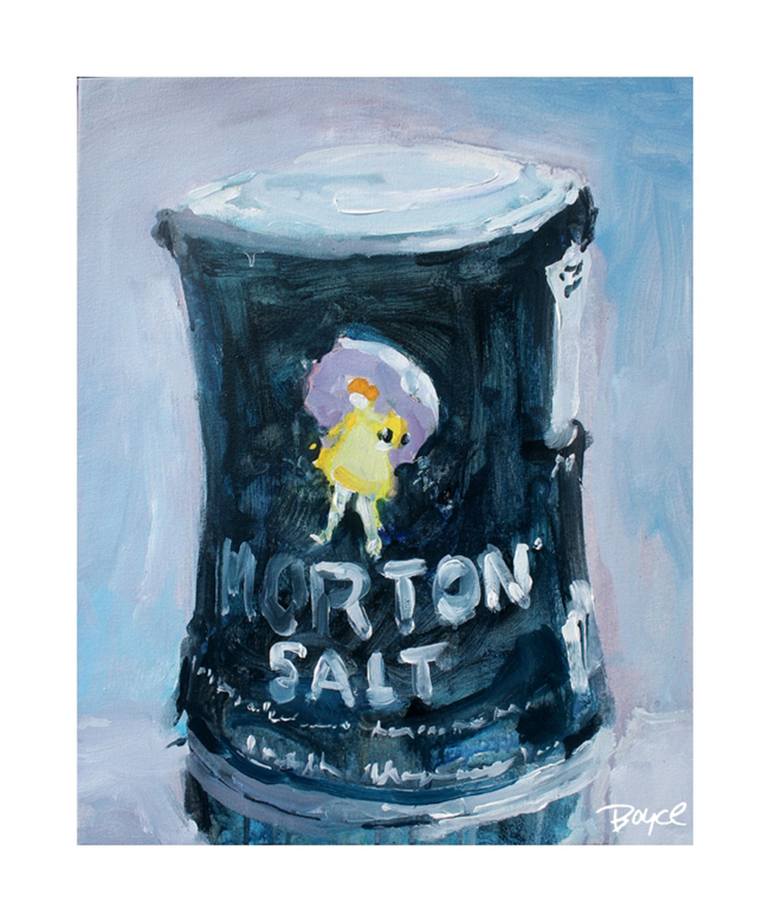 770x922 Saatchi Art Morton Salt Study Acrylic On Paper Painting By Dennis - Morton Salt Painting