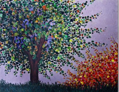 415x320 Mosaic Painting - Mosaic Painting