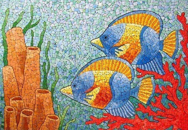 620x429 13 Eggshell Mosaic Art To Inspire The Artist In You - Mosaic Painting
