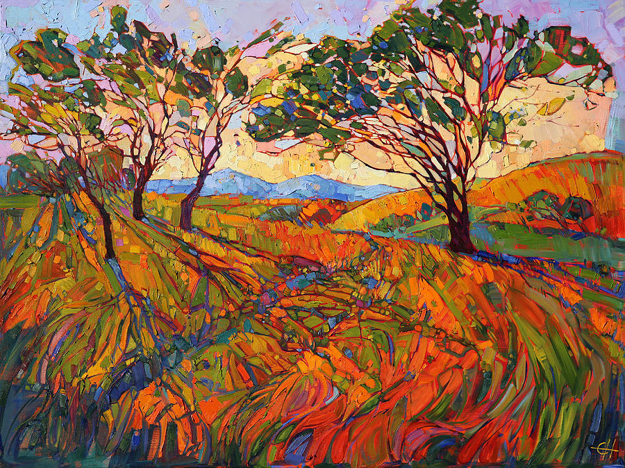900x674 Paso Mosaic Painting By Erin Hanson - Mosaic Painting