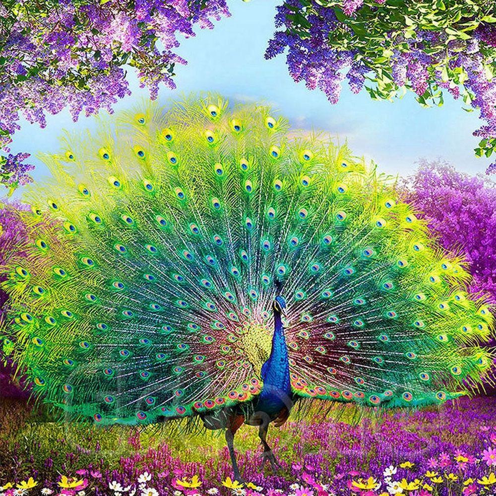 1000x1000 2018 High Quatity Diy 5d Round Diamond Painting Embroidery Animal - Mosaic Painting