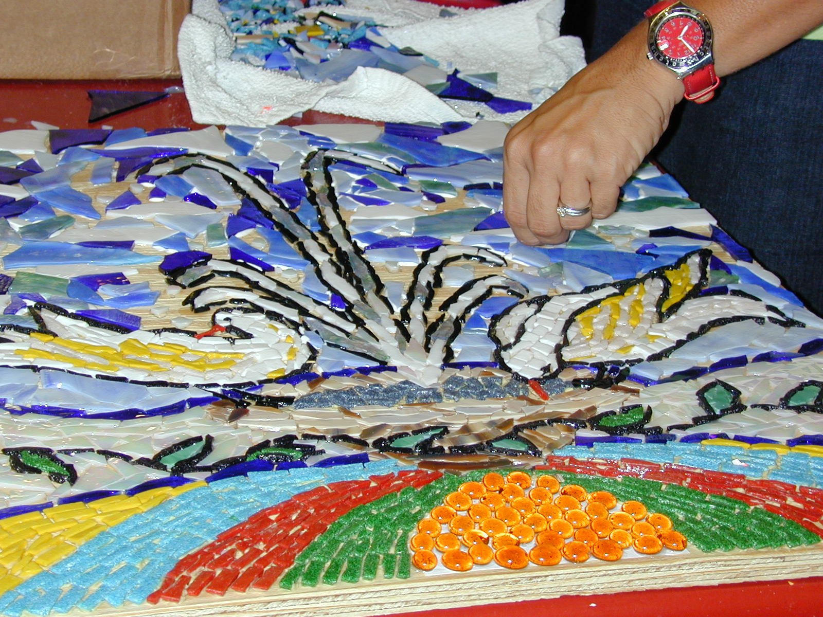 1600x1200 Mosaics - Mosaic Painting For Kids