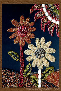 200x300 Seed Mosaic Craft Kids' Crafts - Mosaic Painting For Kids