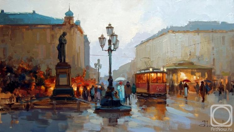746x422 Painting Square. Old Buy On Artnow.ru - Moscow Painting