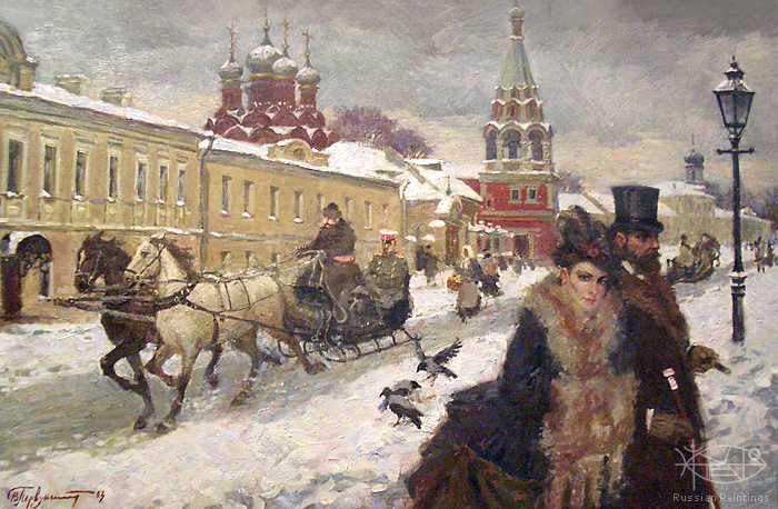 700x458 Russian Paintings Gallery - Moscow Painting