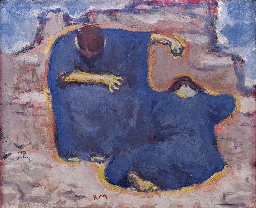 988x800 Mourning Women, Koloman Moser. Austrian (1868 - Moser Painting