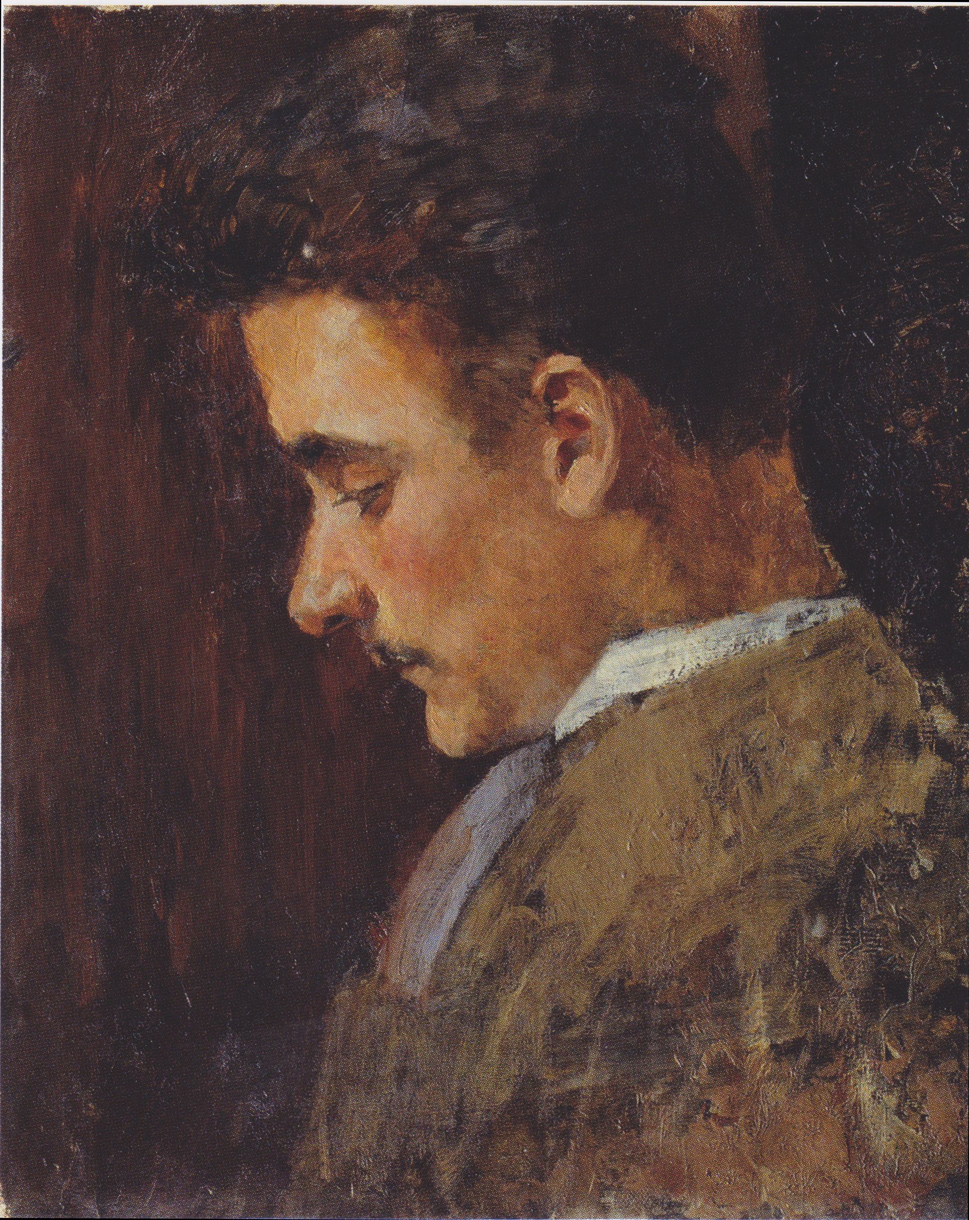 1944x2448 Rudolf Steindl, A Brother Of The Artist, 1895 Koloman Moser - Moser Painting