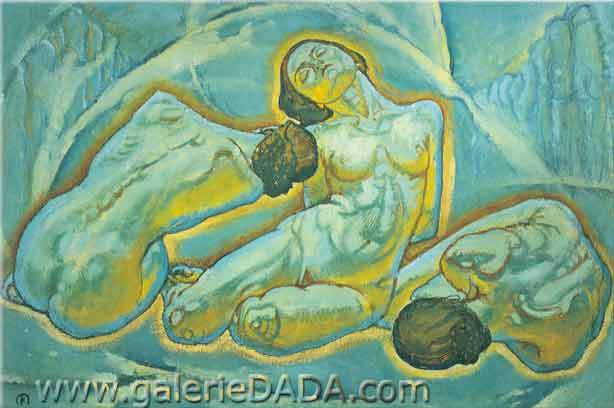 614x408 Three Women - Moser Painting