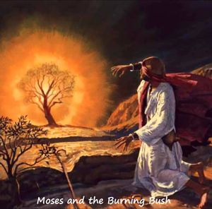 300x296 Moses And The Burning Bush Daily Prayers - Moses And The Burning Bush Painting