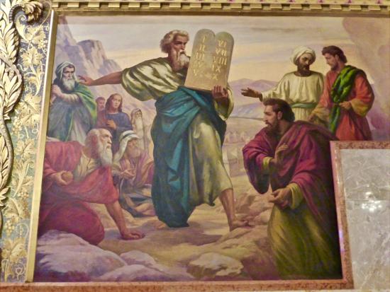 550x413 Moses Painting - Moses Painting