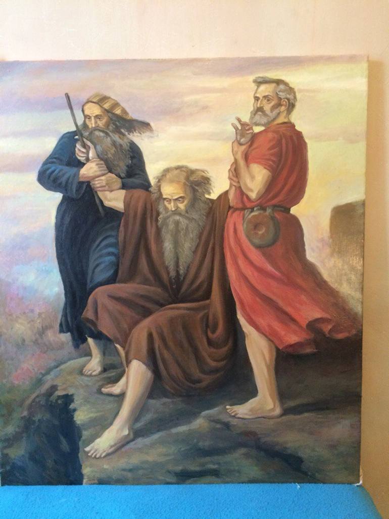 770x1027 Saatchi Art Moses Painting By Constantine Caldare - Moses Painting