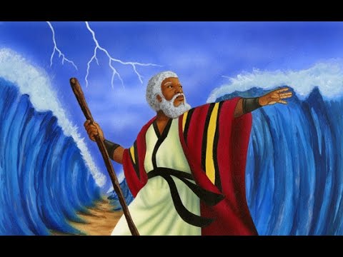 480x360 The Red Sea Crossing Craft - Moses Parting The Red Sea Painting