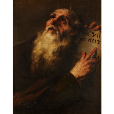 470x470 Moses Holding The Ten Commandments By Luca Giordano On Artnet - Moses Ten Commandments Painting
