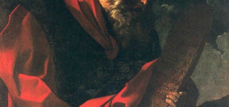770x360 Did King Solomon Violate The Second Commandment The Bas Library - Moses Ten Commandments Painting