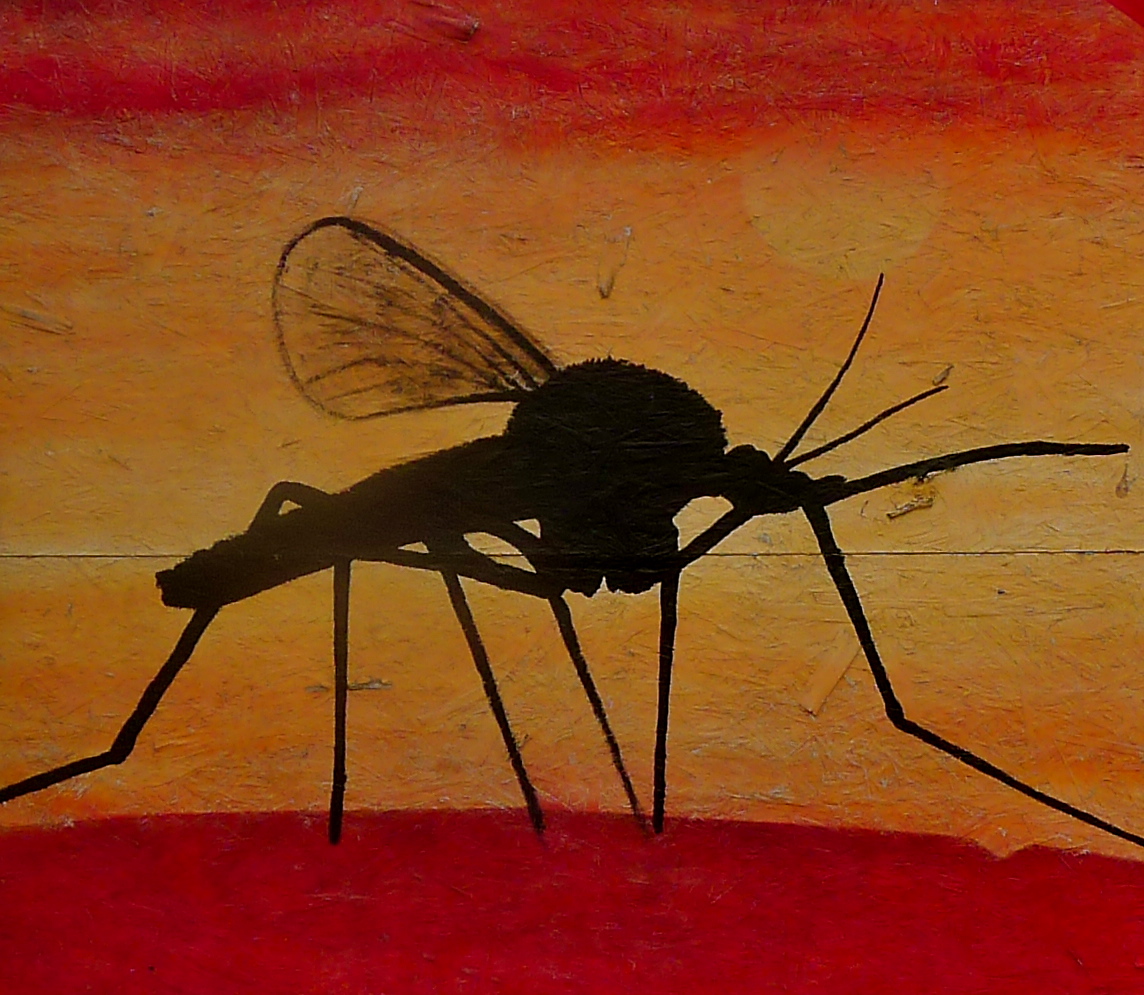 1144x995 Stories Around Town Mosquitos, Ship Creek, And Happiness - Mosquito Painting