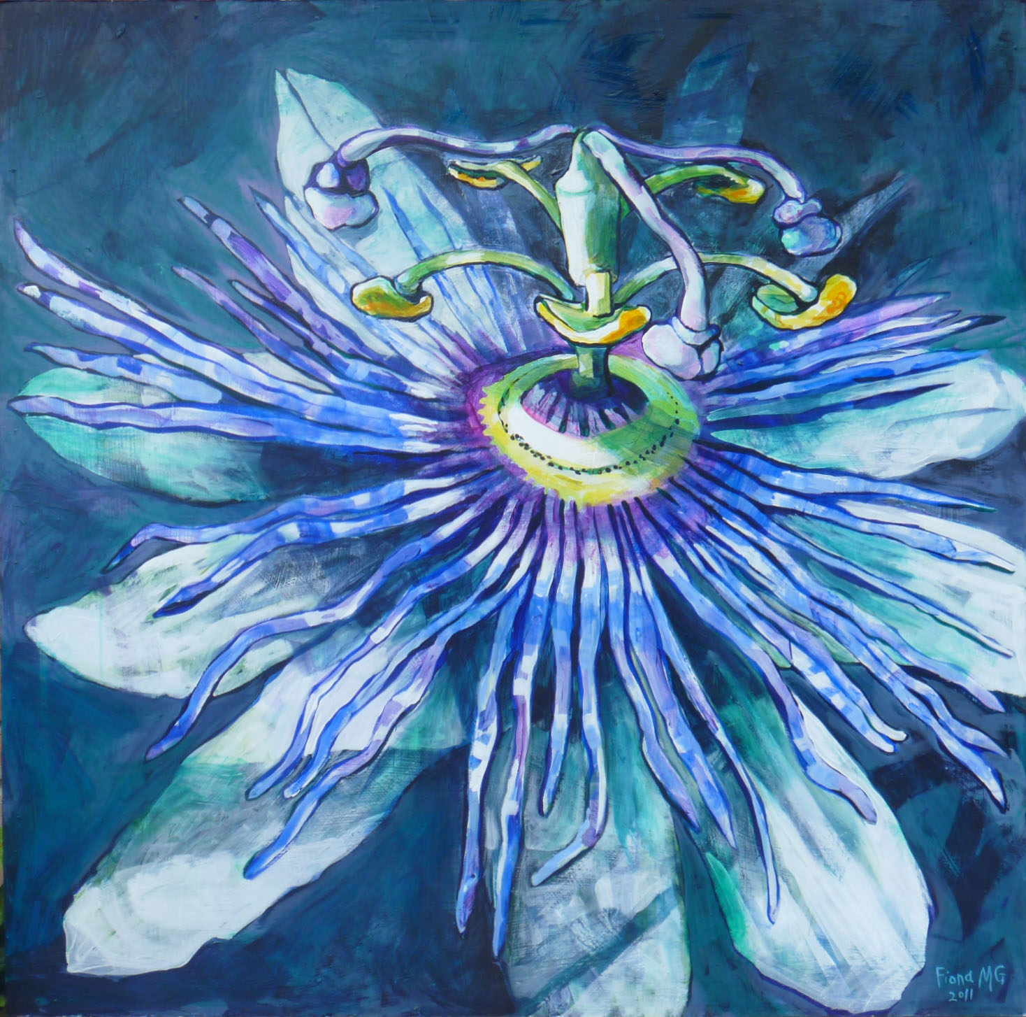 1468x1454 The Passion Of One Mosquito Fiona Godfrey - Mosquito Painting