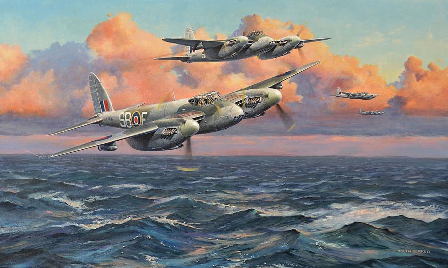 900x539 Goring's Envy Painting By Colin Parker - Mosquito Painting