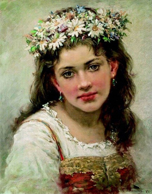 500x639 Beauty Will Save, Viola, Beauty In Everything - Most Beautiful Women In Painting