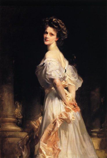369x546 Nancy Viscountess Astor By John Singer Sargent World's Most - Most Beautiful Women In Painting