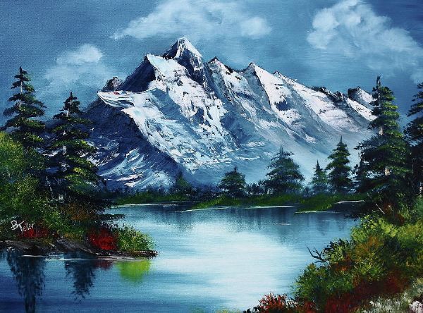 Most Expensive Bob Ross Painting Sold at PaintingValley.com | Explore ...