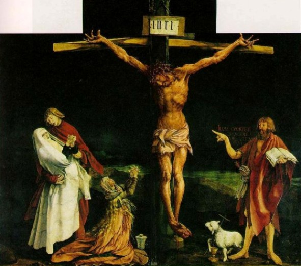 591x521 Crucifixion Of Jesus Famous Paintings - Most Famous Painting Of Jesus