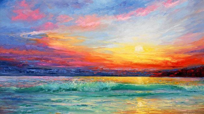 677x379 Marie Green's Got The Most - Most Popular Painting